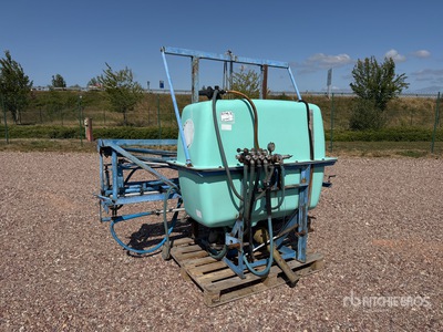 Berthoud 12 m Pulverizador de enganche de 3 puntos