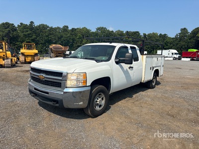 2008 Chevrolet 2500 4x2 Extended Cab Camion de servicios