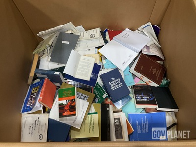 (3) Lots of Assorted Books & Pamphlets
