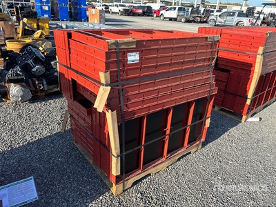 Quantity of (30) 2026 KJ K0204 Steel Frame Concrete Forms (Unused)