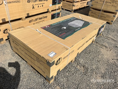 2026 KJ K1220 Metal Garage Shed (Unused)