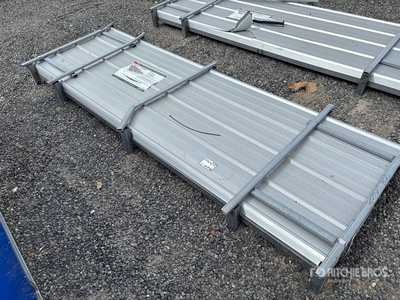 Quantity of (100) 2026 KJ K0311 Galvalume Corrugated Steel Sheets (Unused)