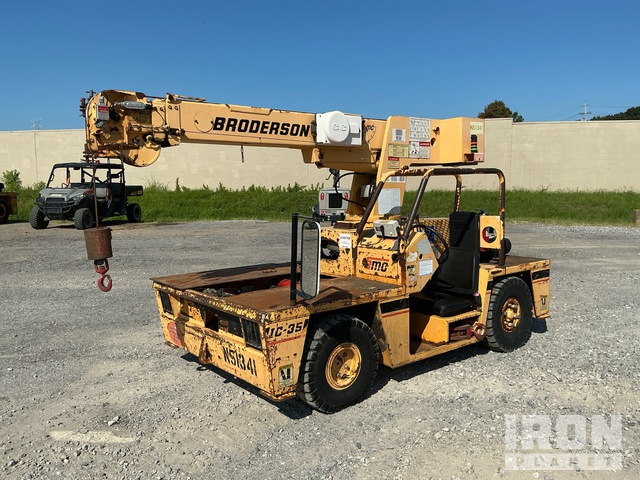 2007 (unverified) Broderson IC-35-2D 8000 lb 4x2 Carry Deck Crane