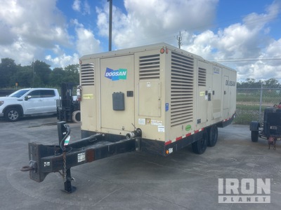 2018 Doosan HP1600WCU-T4F 1600 cfm Mobile Compresor de aire