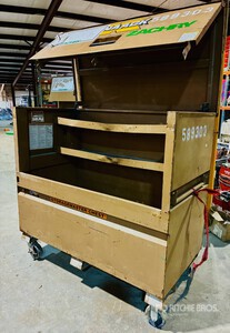 Knaack Job Site Box w/ Power Tools, Batteries, & Chargers