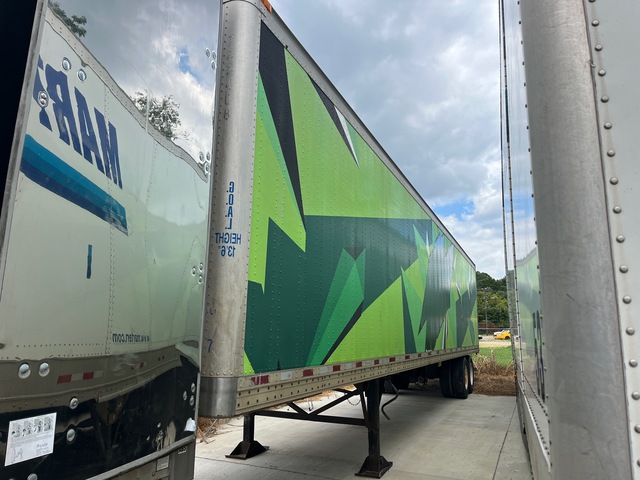 2000 Wabash 53 ft T/A Van Trailer