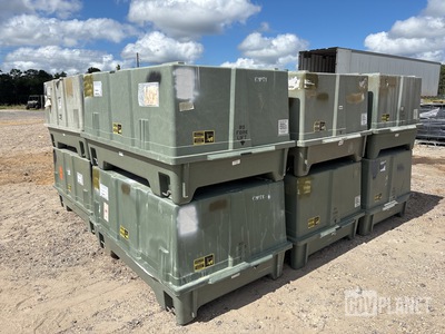 (12) Plastics Research 101306-301 Shipping & Storage Containers
