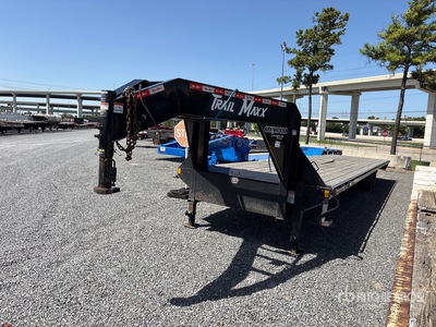 2025 Trailmaxx SD27-40 40 ft T/A Gooseneck Flatbed Trailer