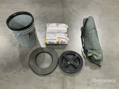 (20) Portable Lavatory Systems w/Privacy Shelters