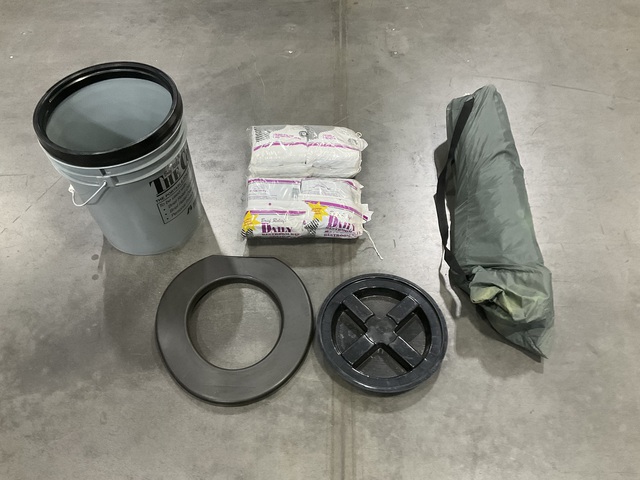(20) Portable Lavatory Systems w/Privacy Shelters (20) Portable Lavatory Systems w/Privacy Shelters