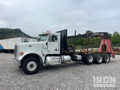Prentice 2124 Knuckle Boom on 2016 Peterbilt 367 8x4 Truck