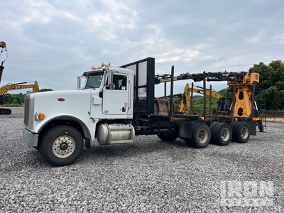 Rotobec Elite 910 Knuckle Boom on 2016 Peterbilt 367 8x6 Truck