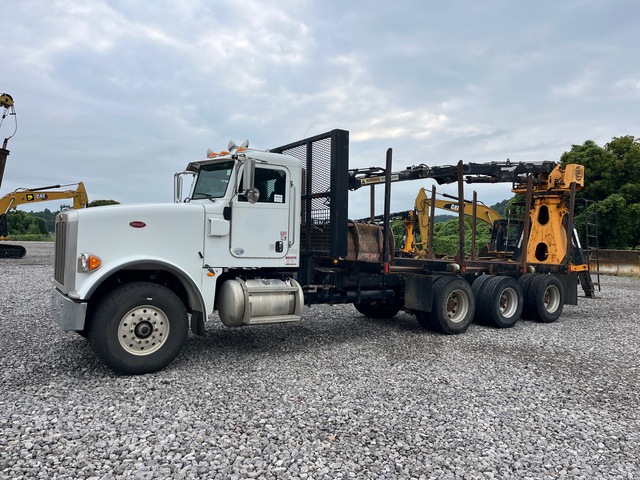 Rotobec Elite 910 Knuckle Boom on 2016 Peterbilt 367 8x6 Truck