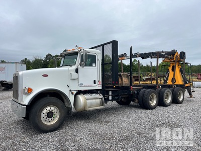 Rotobec Elite 910 Knuckle Boom on 2016 Peterbilt 367 8x6 Truck