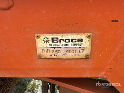 2018 Broce RJT-350 Self-Propelled Broom (Inoperable)