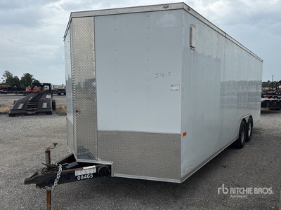 2019 Rock Solid 20 ft T/A Enclosed Trailer