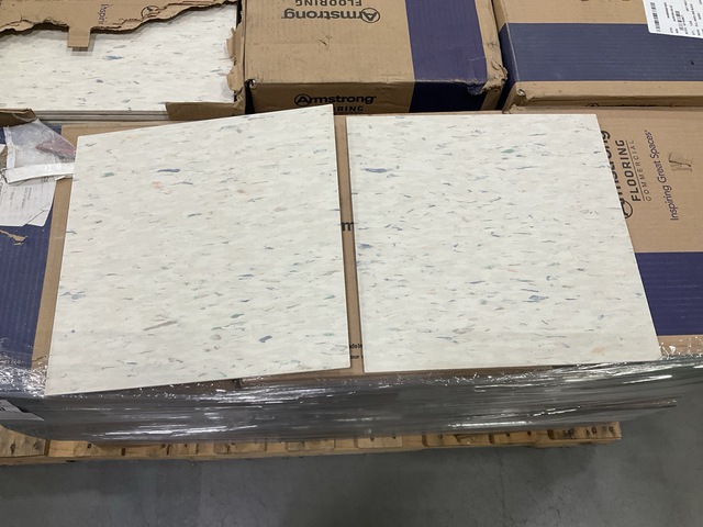 (1,620) Armstrong Flooring 51899031 Imperial Texture VCT Cool White Floor Tiles