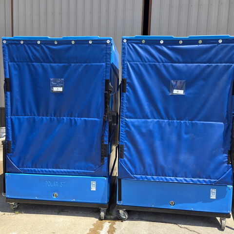 Quantity of (2) Polar PB57 57 Cu Ft Dry Upright Insulated Container