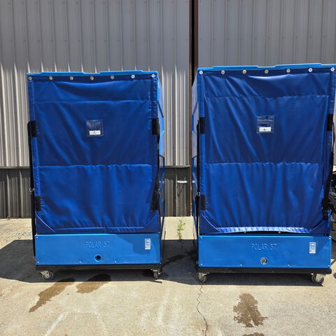 Quantity of (2) Polar PB57 57 Cu Ft Dry Upright Insulated Container
