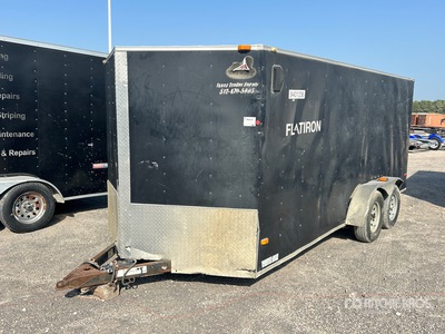 2017 Covered Wagon CW7X16TA2 16 ft T/A Remolque Cerrado