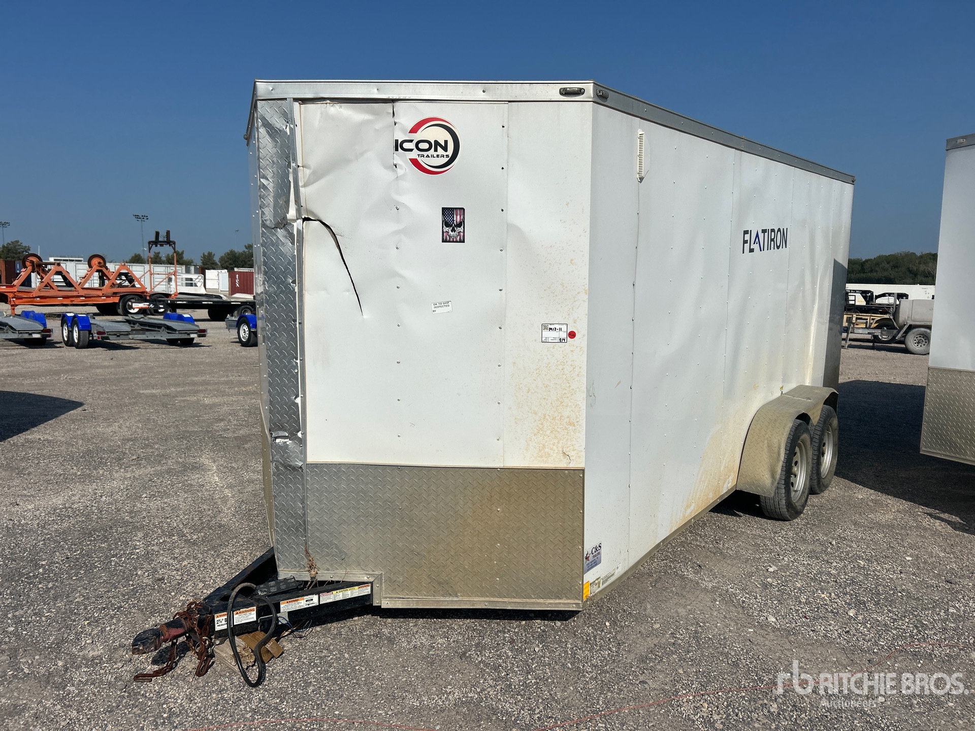 2021 ICON 16 ft T/A Enclosed Trailer