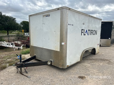 2017 Lark VT8X12TA 12 ft T/A Remorque fermée (Inoperable)