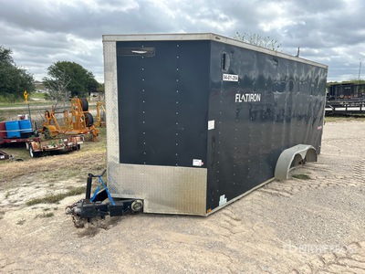 2018 Lark VT716TA 16 ft T/A Remorque fermée (Inoperable)