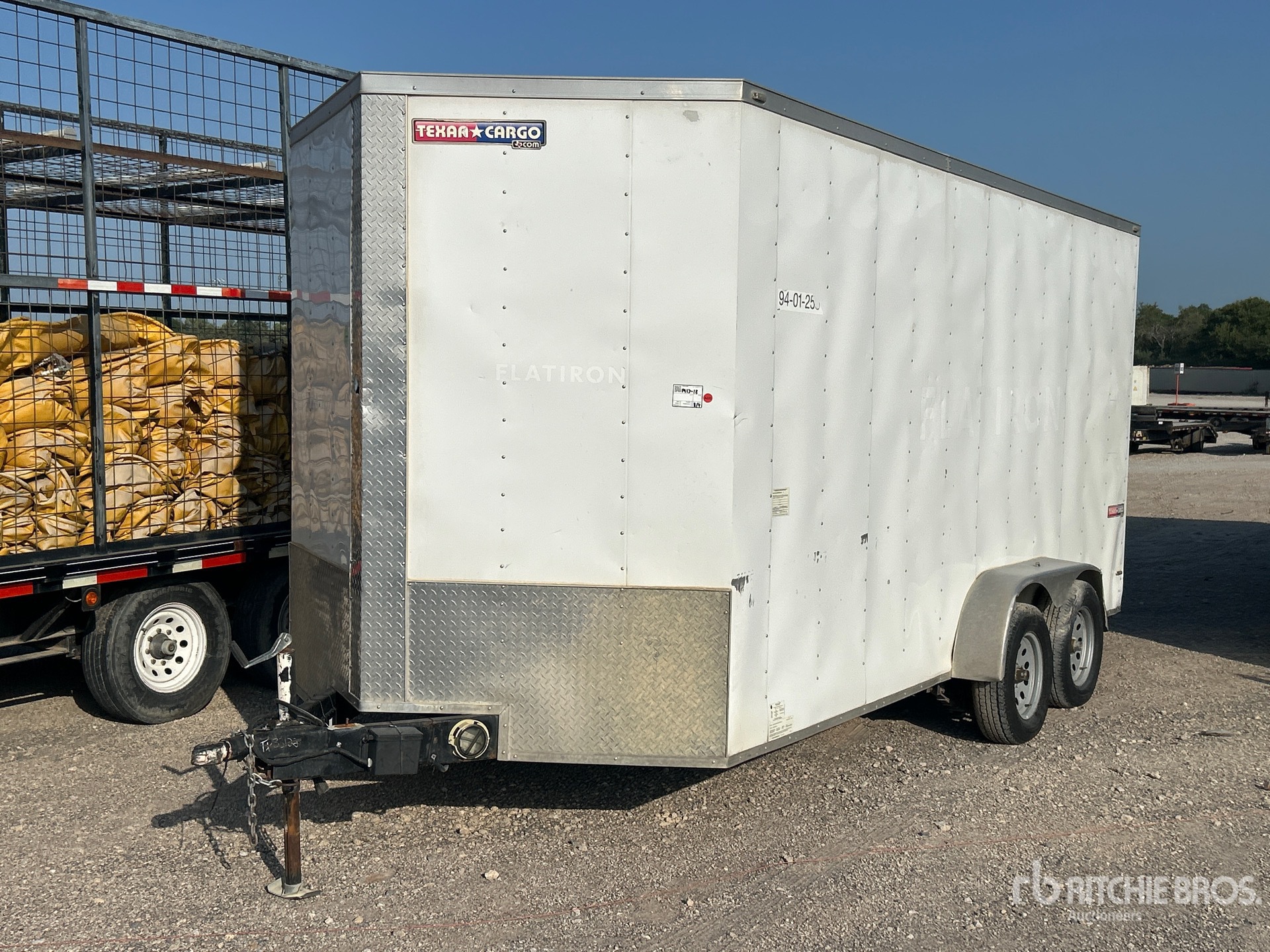 2019 Lark VT716TA 16 ft T/A Enclosed Trailer