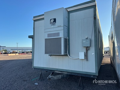 1980 Willscot 60 ft x 12 ft Portable Quad/A Mobile Office