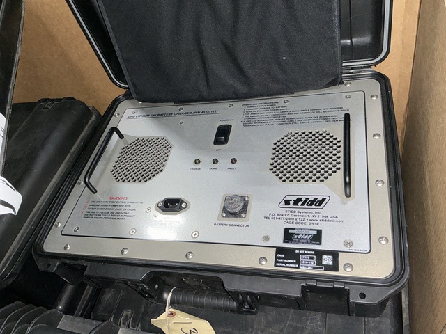 (16) Stidd Systems 4510-112 Battery Chargers w/Cases (16) Stidd Systems 4510-112 Battery Chargers w/Cases