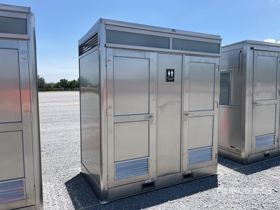 2026 Austin SST2213 2 Unit 4 ft 4 in x 7 ft 4 in 2 Person Skid-Mounted Baño Portatil (Sin Usar) / (Unused)