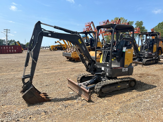 2022 Volvo EC27D Mini Excavator