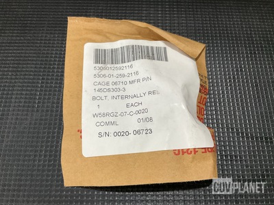 (35) Valley-Todeco 145DS303-3 Internally Relieved Body Bolts