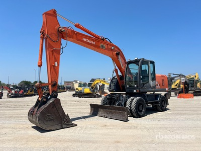 2014 Hitachi ZX190W-3 Wheel Excavator