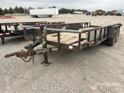2006 Texas Bragg 20 ft T/A Trailer utilitario