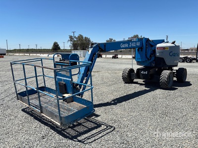 2015 Genie Z62 4WD Diesel Articulating Boom Lift
