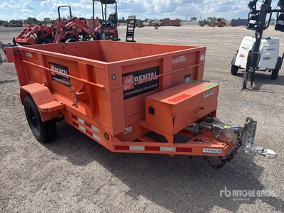 2019 MMDI 8 ft S/A Remolque Ligero de Volteo