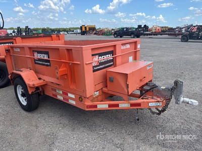 2019 MMDI 8 ft S/A Remolque Ligero de Volteo