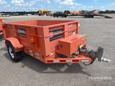 2019 MMDI 8 ft S/A Remolque Ligero de Volteo