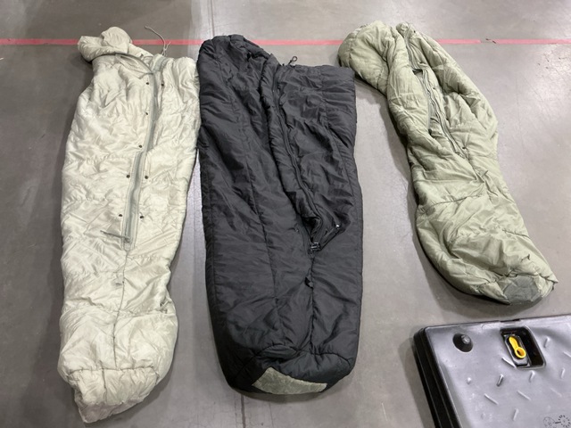 (120) Assorted Sleeping Bags