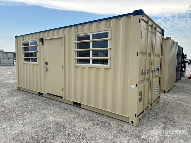 2025 20 ft x 8 ft Portable Container Mobile Office (Unused)