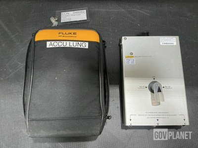 Fluke ACCU LUNG Precision Test Lung Simulator