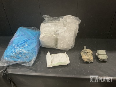 (1) Case of Boot Covers, (1) Case of Drapes & (87) Individual First Aid Kits