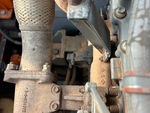 Engine with A/C Compressor