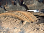 Undercarriage with Left Idler