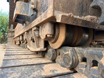 Undercarriage with Left Track Rollers