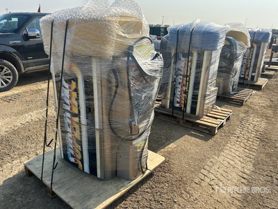 Quantity of (4) Super Vac 3 Commercial Coin Operated Carpet Cleaner/ Vacuum System (Unused)