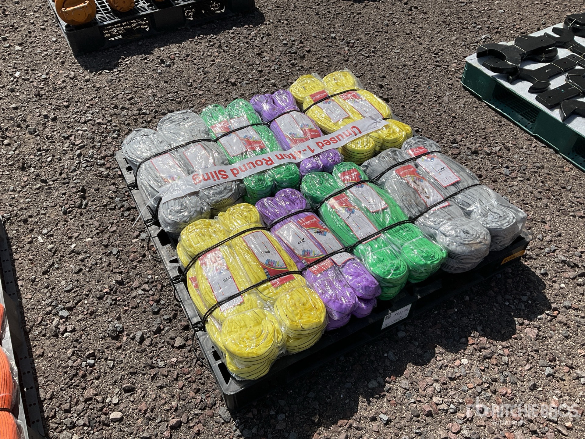 2026 Mackman RS-0104 Lote de Eslingas (Sin Usar) / Round Lifting Sling (Unused)