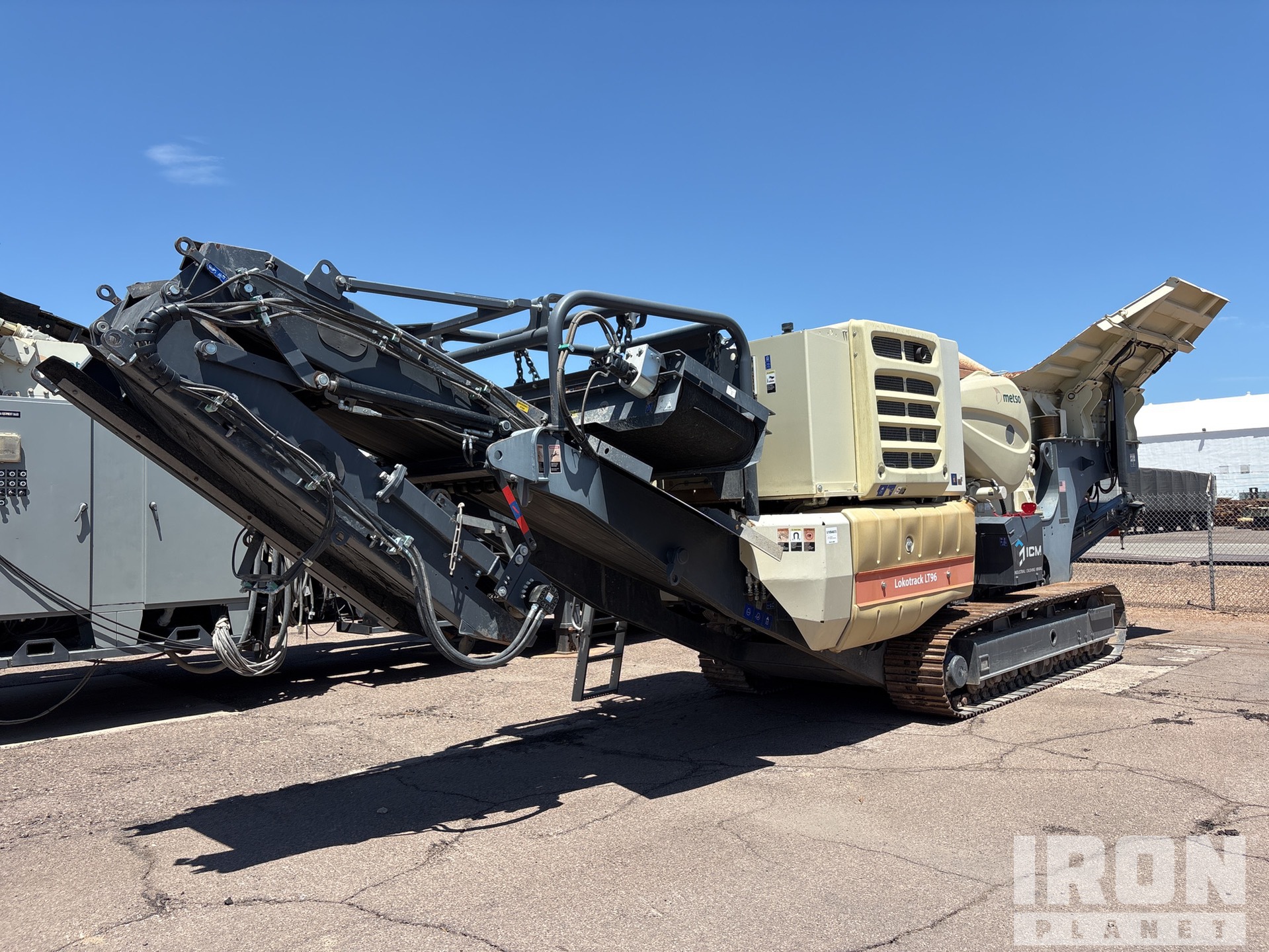 2021 Metso Lokotrack LT96 Tracked Jaw Crushing Plant