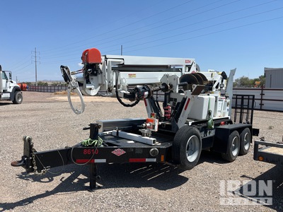 Quantity of (3) 2021 SDP EZ Hauler Walk-Behind Hydraulic Bore Machine w/ Trailer